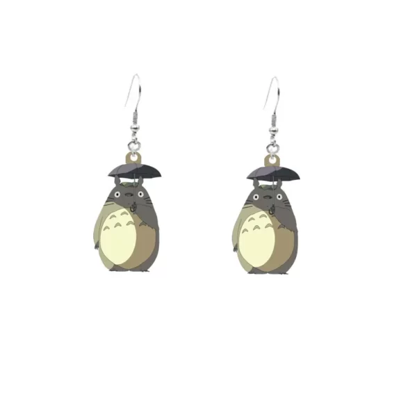 pendientes de totoro